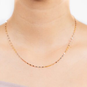 Cadena criss cross o crispeta mujer