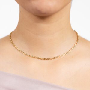 Cadena boton marinero mujer