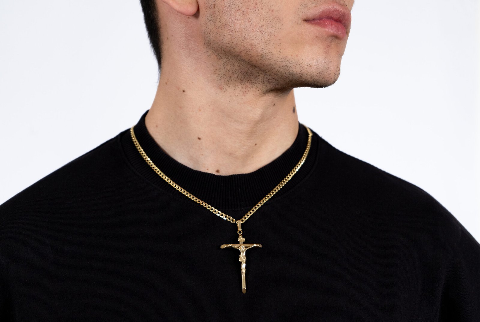 Dije de cruz con Cristo - Image 5